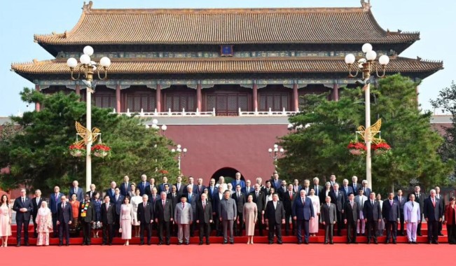 BPMI Setpres_Photo Pool China Victory Day